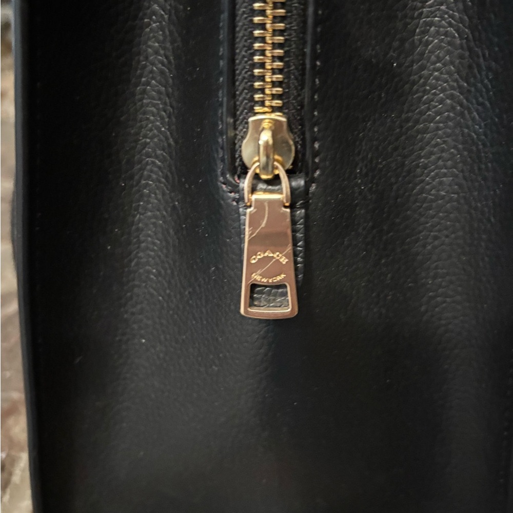 Coach Black Tote Bag - Picture 5 of 7